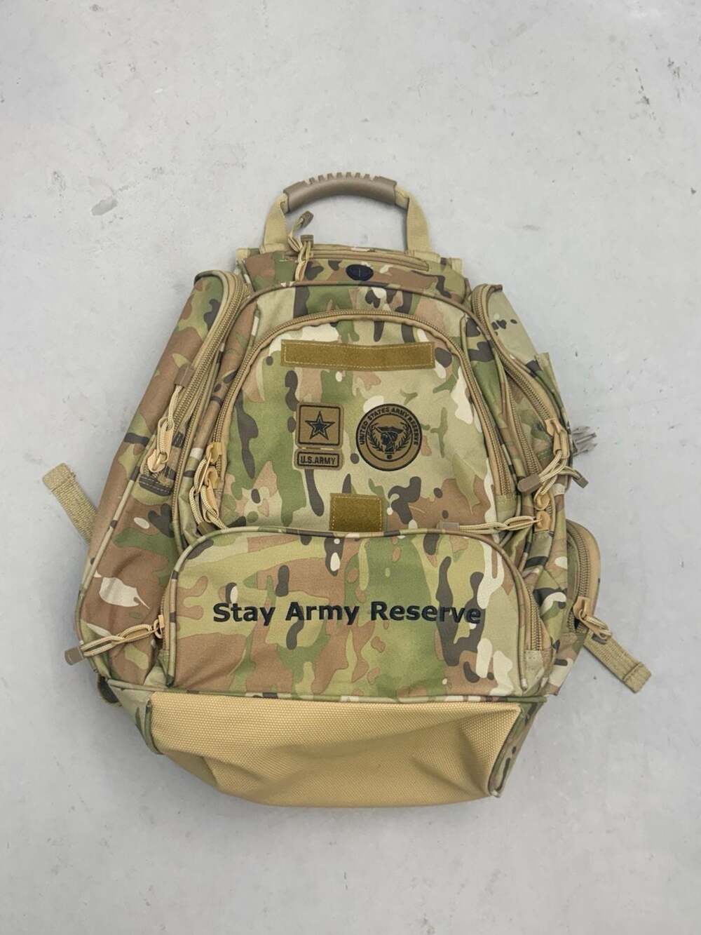 US Army Reserve OCP Multicam Tactical Backpack Stay Army Reserve Military Camo⁠